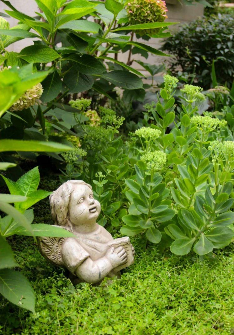 500平米別墅花園綠化設計實景圖片案例分享-青望私家花園設計-1